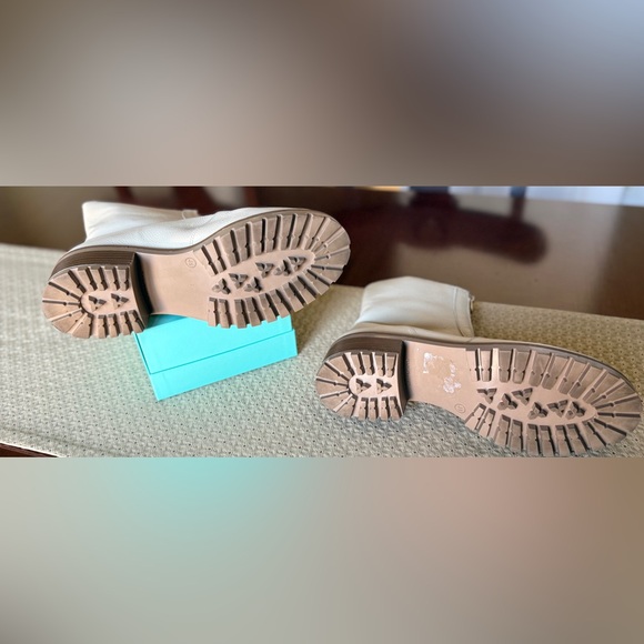 Bertuchi moto lug sole boots with zipper Sz 9.5 - Picture 10 of 11